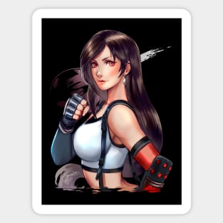 Tifa fanart Sticker